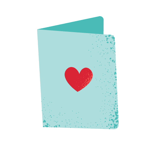 Ikonka symbolizujące charytatywną e-kartkę na rzecz zwierząt